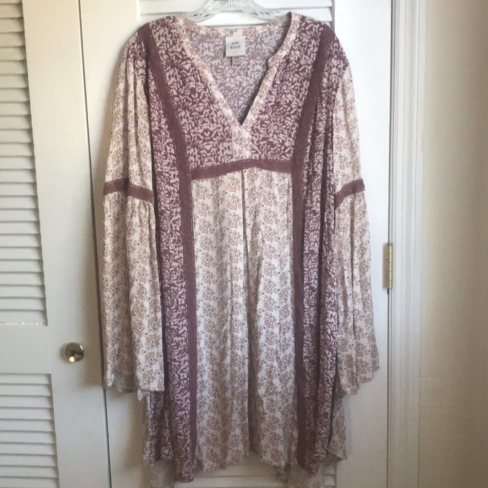 Knox Rose Bell Sleeve Boho Dress size XXL Target